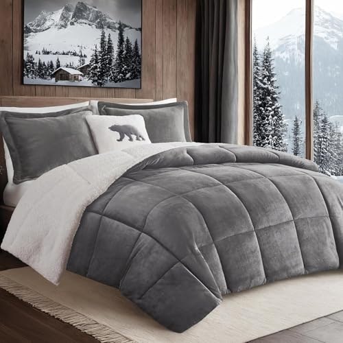 Woolrich Queen Soft Plush Sherpa Reversible Comforter Set 4-Piece: $76.08 Woolrich Queen Soft Plush Sherpa Reversible Comforter Set 4-Piece: $76.08