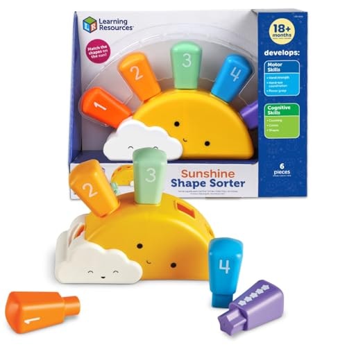 Learning Resources Sunshine Shape Sorter: $9.89