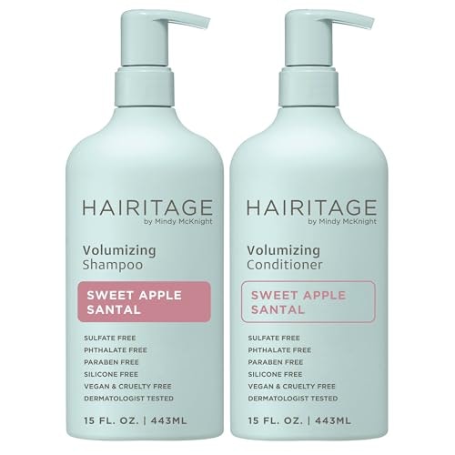 Hairitage Apple Santal Volumizing Shampoo and Conditioner Set: $17.11 Hairitage Apple Santal Volumizing Shampoo and Conditioner Set: $17.11
