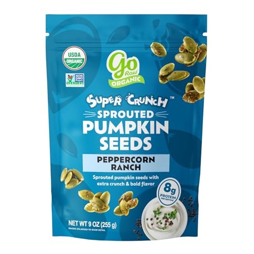 Go Raw Organic Sprouted Pumpkin Seeds: $9.19