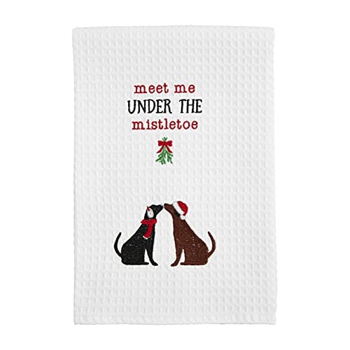 Mud Pie Christmas Dogs Waffle Towel 25" x 16": $10.93 Mud Pie Christmas Dogs Waffle Towel 25" x 16": $10.93