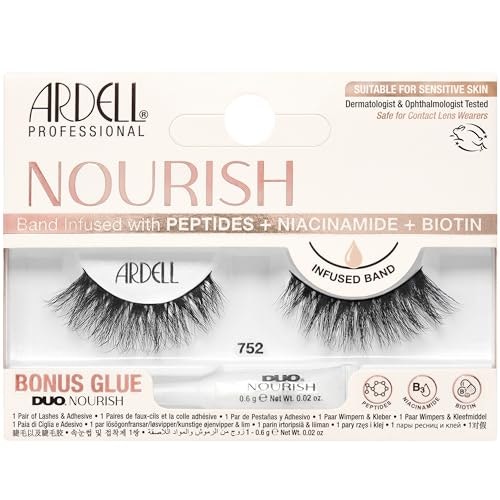 Ardell 752 Nourish Voluminous False Eyelashes: $5.59 Ardell 752 Nourish Voluminous False Eyelashes: $5.59