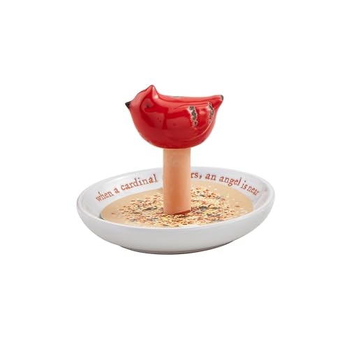 Mud Pie Cardinal Ceramic Bird Feeder: $10.39 Mud Pie Cardinal Ceramic Bird Feeder: $10.39