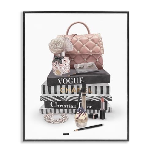 Fashion Bookstack Glam 11x14-inch Framed Giclée Print: $29.13 Fashion Bookstack Glam 11x14-inch Framed Giclée Print: $29.13