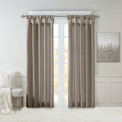 Madison Park 50" x 120" Faux Silk Curtain Panel: $30.99 Madison Park 50" x 120" Faux Silk Curtain Panel: $30.99