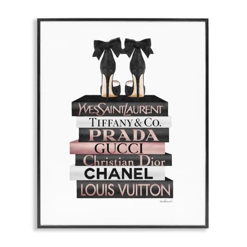 Stupell Industries Black Heels on Tall Bookstack Framed Giclee Art: $36.47 Stupell Industries Black Heels on Tall Bookstack Framed Giclee Art: $36.47