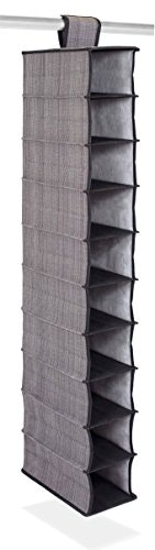 Internet's Best 10-Tier Hanging Shoe Organizer: $18.71