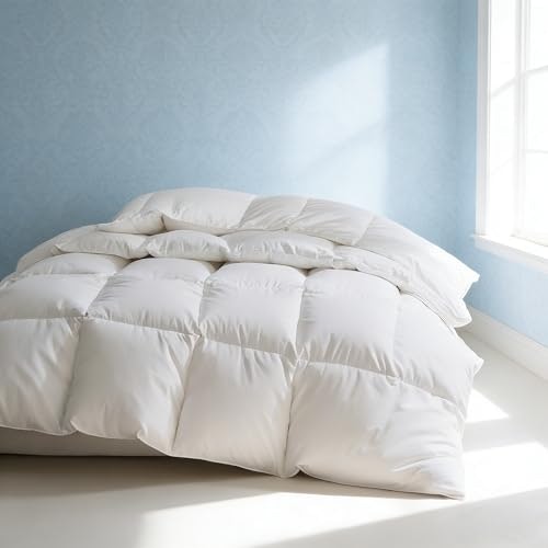 Martha Stewart Luxury White Goose Feather and Down Fiber King Comforter: $71.75 Martha Stewart Luxury White Goose Feather and Down Fiber King Comforter: $71.75