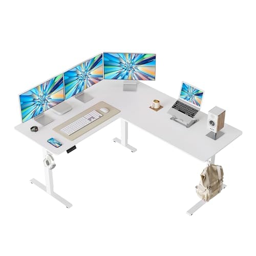 Cubiker 63x55-Inch L-Shaped Electric Standing Desk: $213.63 Cubiker 63x55-Inch L-Shaped Electric Standing Desk: $213.63
