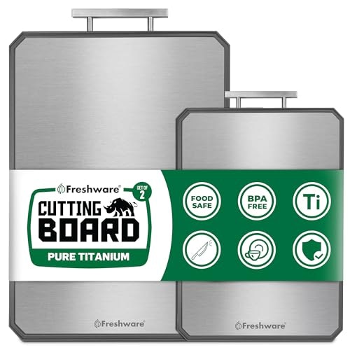 Freshware Titanium Cutting Board 2-Pack: $29.52 Freshware Titanium Cutting Board 2-Pack: $29.52