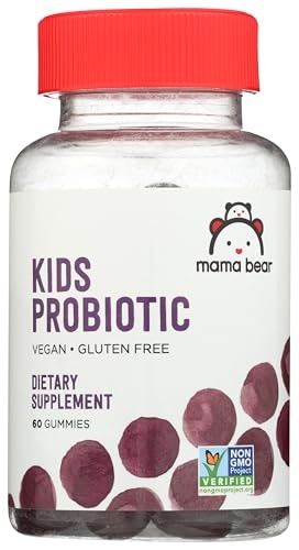 Mama Bear Vegan Probiotic Berry Gummies 60-Count: $9.10