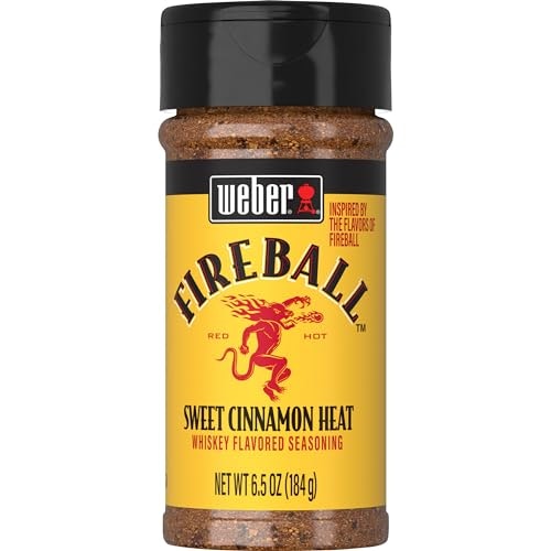 Weber Fireball Whiskey Flavored BBQ Seasoning 6.5-oz.: $3.50 Weber Fireball Whiskey Flavored BBQ Seasoning 6.5-oz.: $3.50