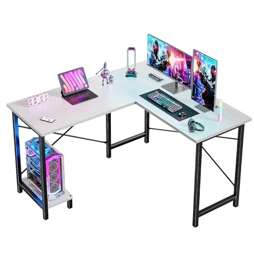 Dumos 50-Inch Reversible L-Shaped Desk: $44.91