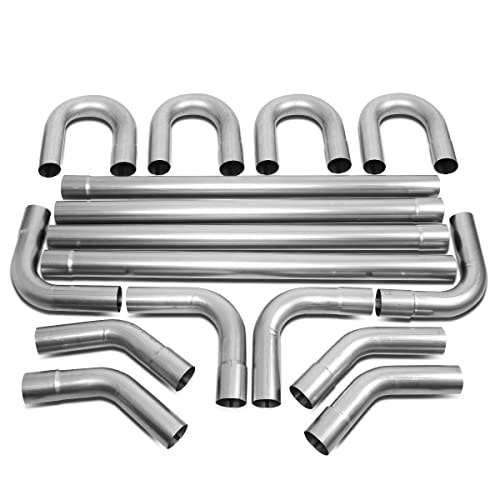 DNA Motoring 3-Inch Mild Steel DIY Exhaust Pipe Kit 16-Pack: $149.18 DNA Motoring 3-Inch Mild Steel DIY Exhaust Pipe Kit 16-Pack: $149.18