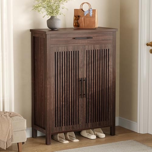 Little Tree 6-Tier Wooden Shoe Rack with Drawer: $143.99 Little Tree 6-Tier Wooden Shoe Rack with Drawer: $143.99