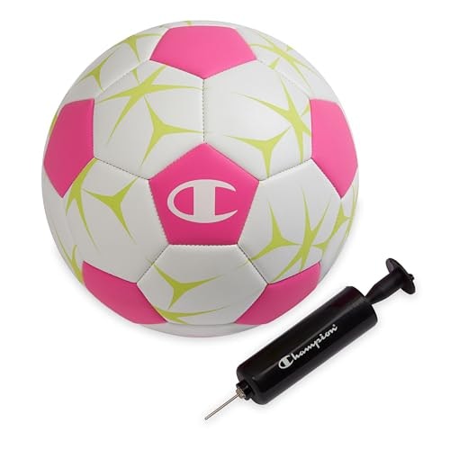 Champion Prodigy Size 5 Soccer Ball with Pump: $13.35