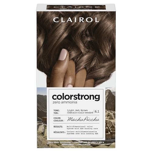 Clairol ColorStrong Permanent Hair Dye 6.1 Light Ash Brown: $12.88