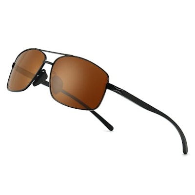 Sungait Ultra Lightweight Rectangular Polarized Sunglasses for $14 + free shipping w/ Prime