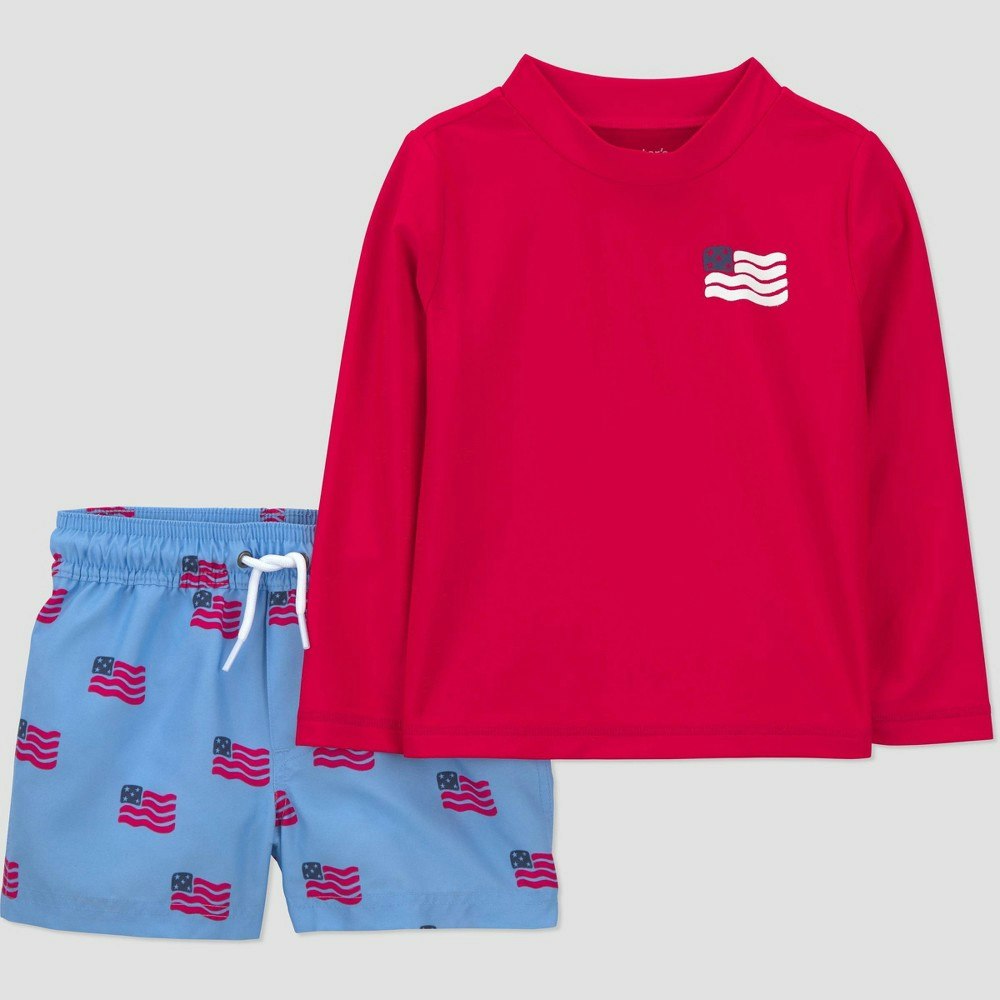 Carter's Just One You Infant Boys' Rash Guard and Trunk Set: $16.50 Carter's Just One You Infant Boys' Rash Guard and Trunk Set: $16.50