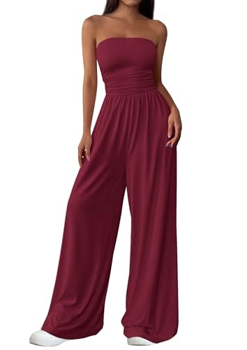 Prettygarden Strapless Jumpsuit: $32.29