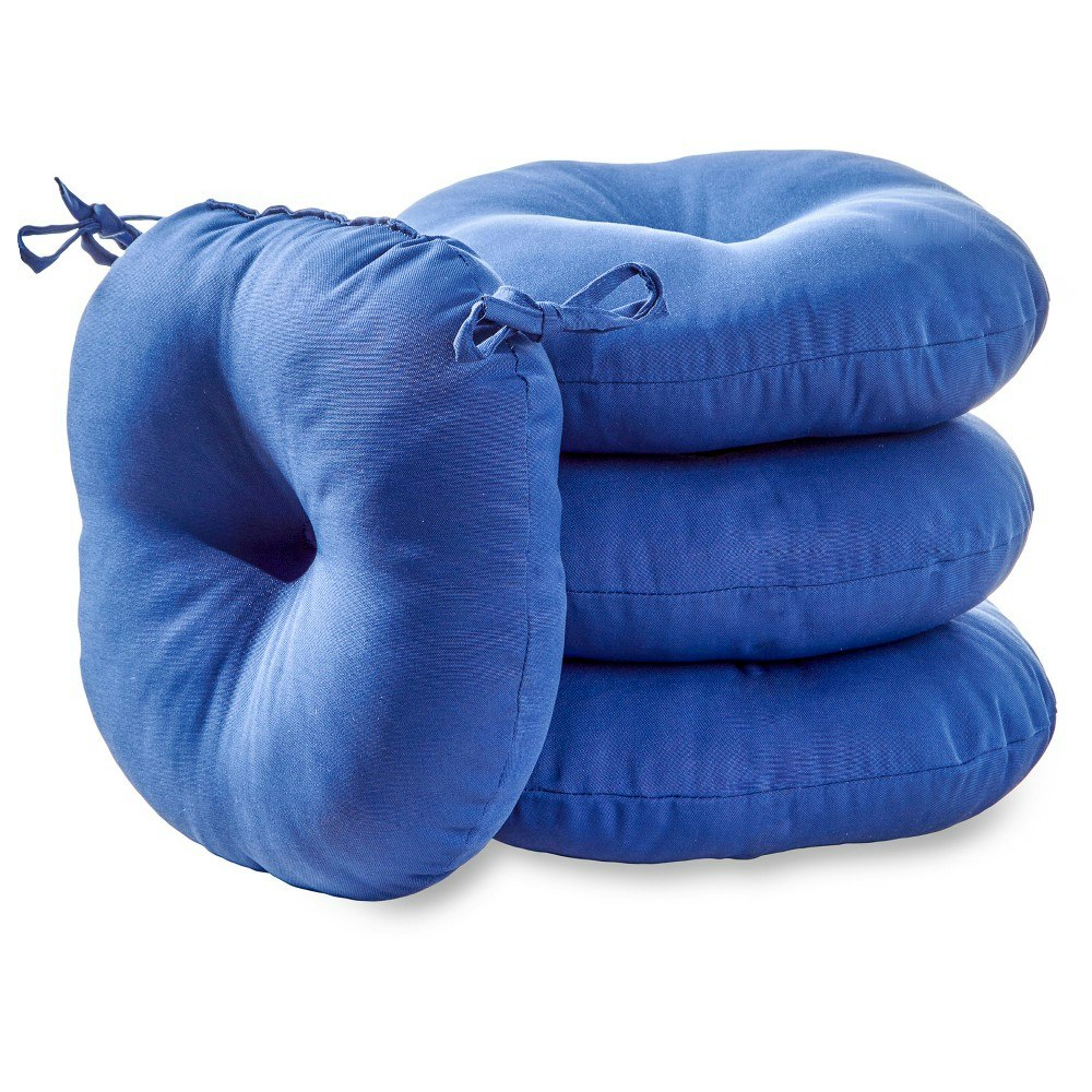 Kensington Garden 15" x 15" Outdoor Bistro Chair Cushions 4-Pack: $59.99 Kensington Garden 15" x 15" Outdoor Bistro Chair Cushions 4-Pack: $59.99