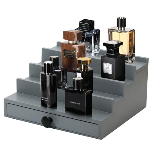 4-Tier Men's Cologne Organizer with Drawer: $35.34 4-Tier Men's Cologne Organizer with Drawer: $35.34