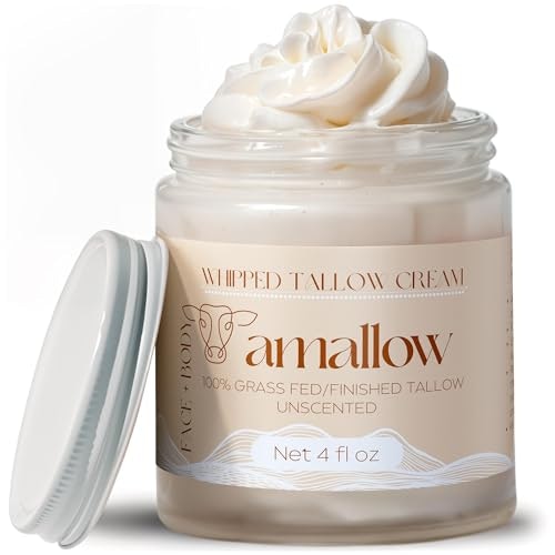 Amallow Whipped Grass-Fed Beef Tallow Moisturizer 4-oz.: $25.99