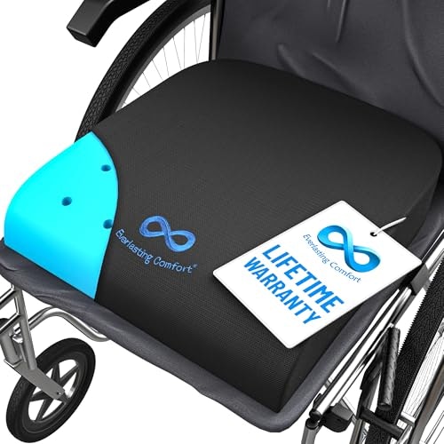 Everlasting Comfort Ventilated Memory Foam Wheelchair Cushion: $42.49 Everlasting Comfort Ventilated Memory Foam Wheelchair Cushion: $42.49