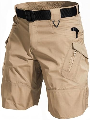 Autiwitua Men's Waterproof Tactical Hiking Cargo Shorts: $25.49 Autiwitua Men's Waterproof Tactical Hiking Cargo Shorts: $25.49