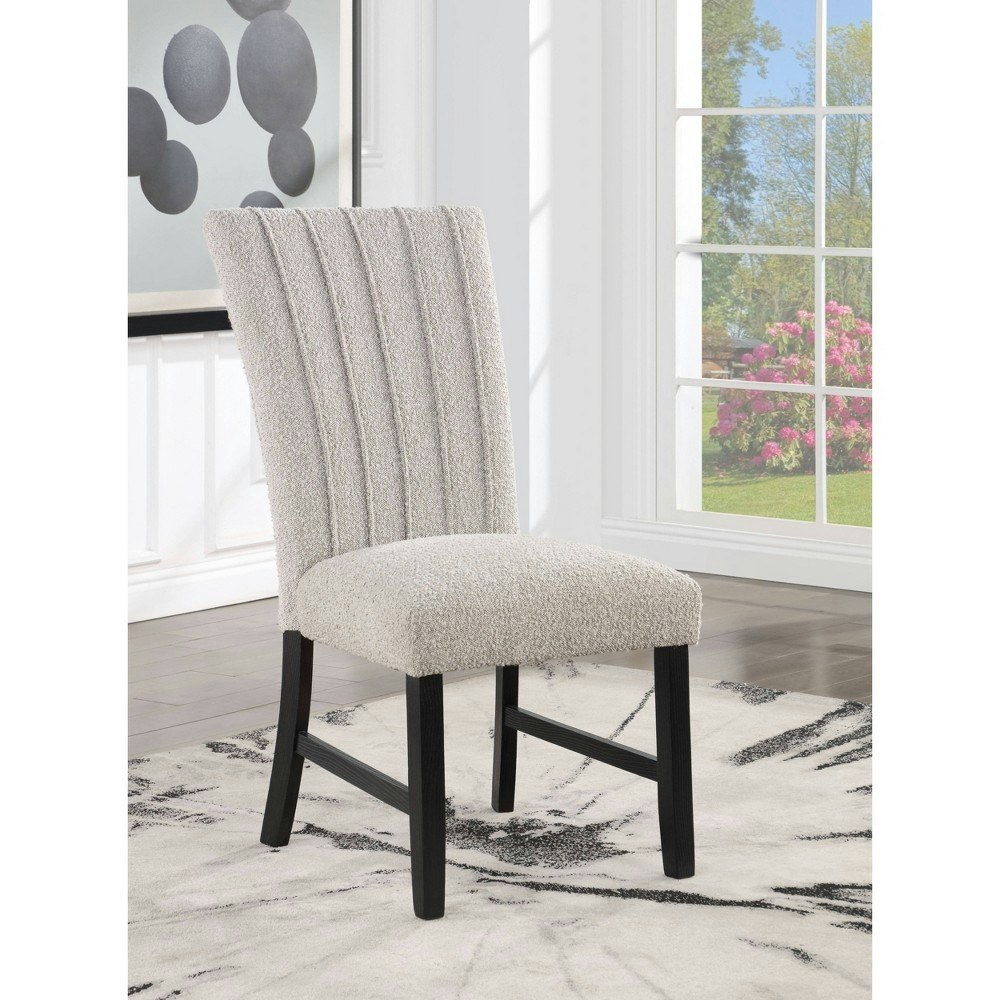 Homes: Inside + Out Rosethorn Modern Boucle Dining Chair 2-Pack: $329.99 Homes: Inside + Out Rosethorn Modern Boucle Dining Chair 2-Pack: $329.99