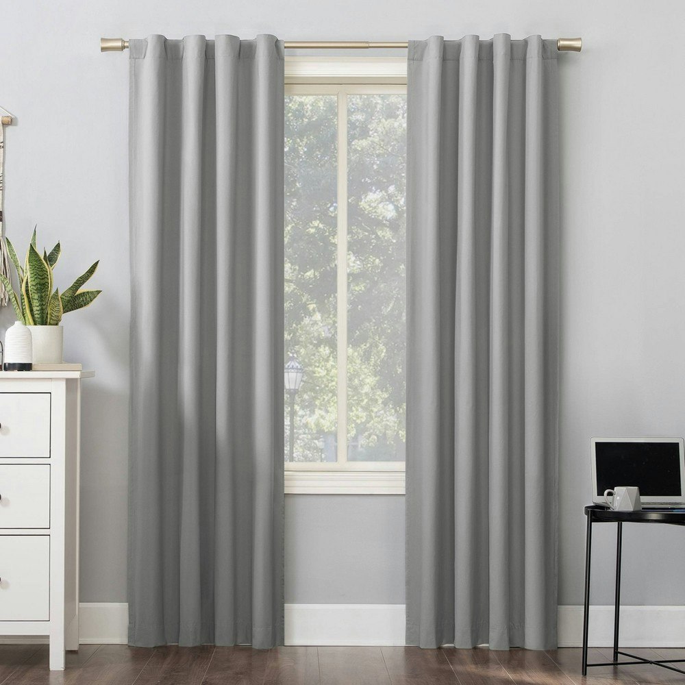 Sun Zero 40"x63" Cyrus Blackout Thermal Curtain Panel: $16.19 Sun Zero 40"x63" Cyrus Blackout Thermal Curtain Panel: $16.19