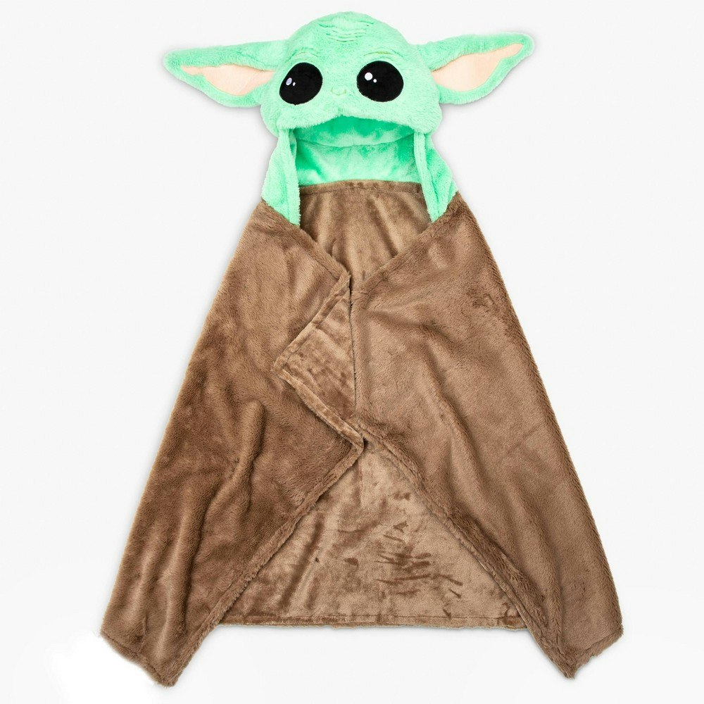 Star Wars The Mandalorian The Child Hooded Blanket: $18.70