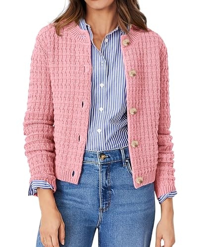 Prettygarden Women's Open Front Knit Cardigan Sweater: $27.97