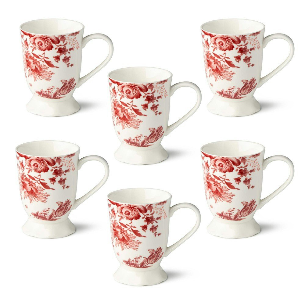 Certified International Gabrielle Rose Mug 6-Pack: $54.99