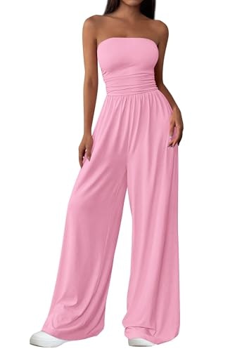 Prettygarden Women's Strapless Dressy Jumpsuit: $32.29 Prettygarden Women's Strapless Dressy Jumpsuit: $32.29