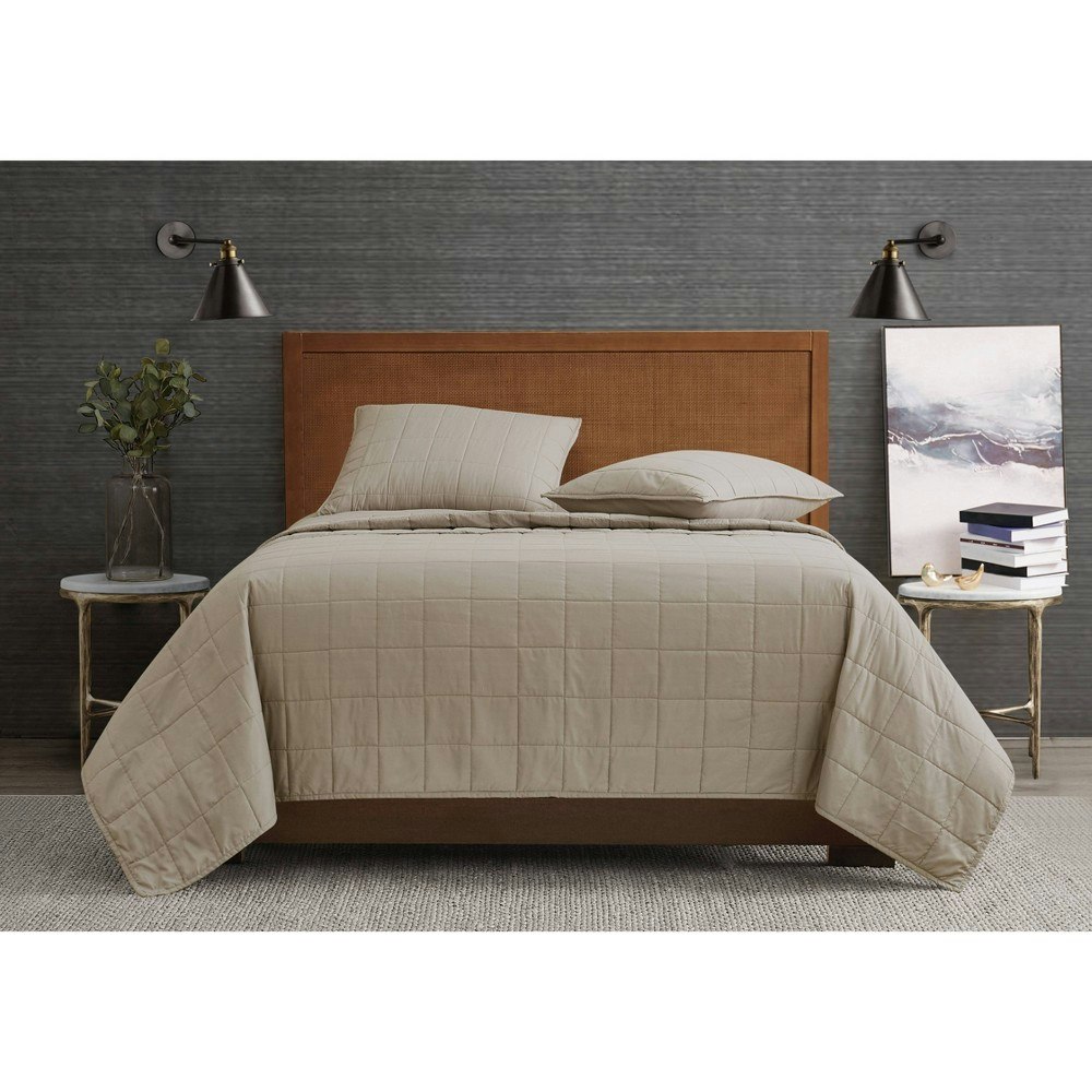 London Fog Full/Queen Quilt Set 3-Piece: $99.99 London Fog Full/Queen Quilt Set 3-Piece: $99.99