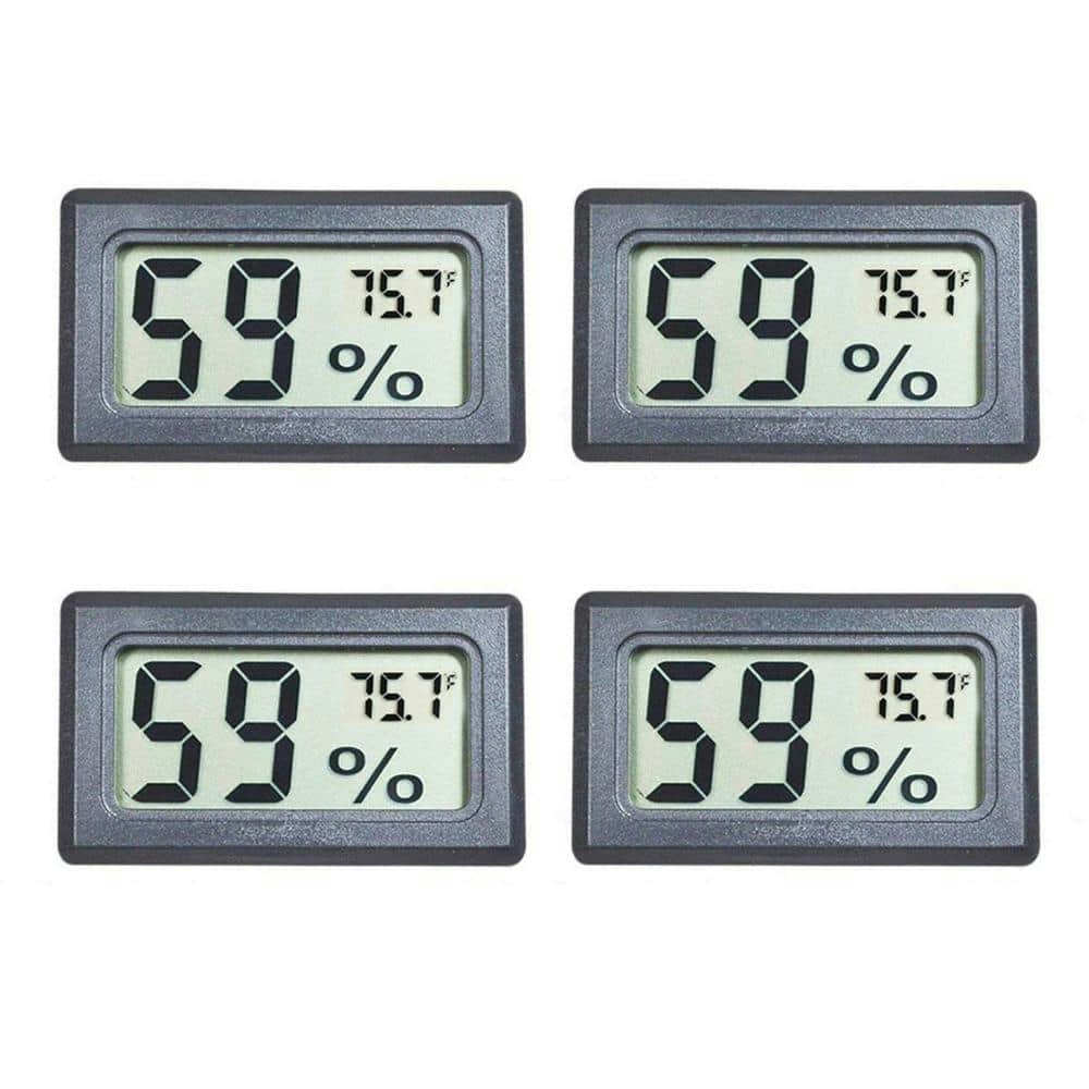 Mini Digital Thermometer and Hygrometer 4-Pack: $54.14 Mini Digital Thermometer and Hygrometer 4-Pack: $54.14