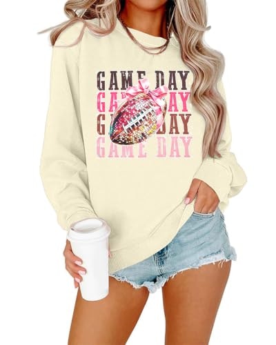 Women's Game Day Football Pullover Sweatshirt: $18.99 Women's Game Day Football Pullover Sweatshirt: $18.99