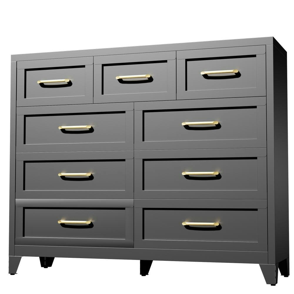 9-Drawer Tall Metal Dresser: $388.75 9-Drawer Tall Metal Dresser: $388.75