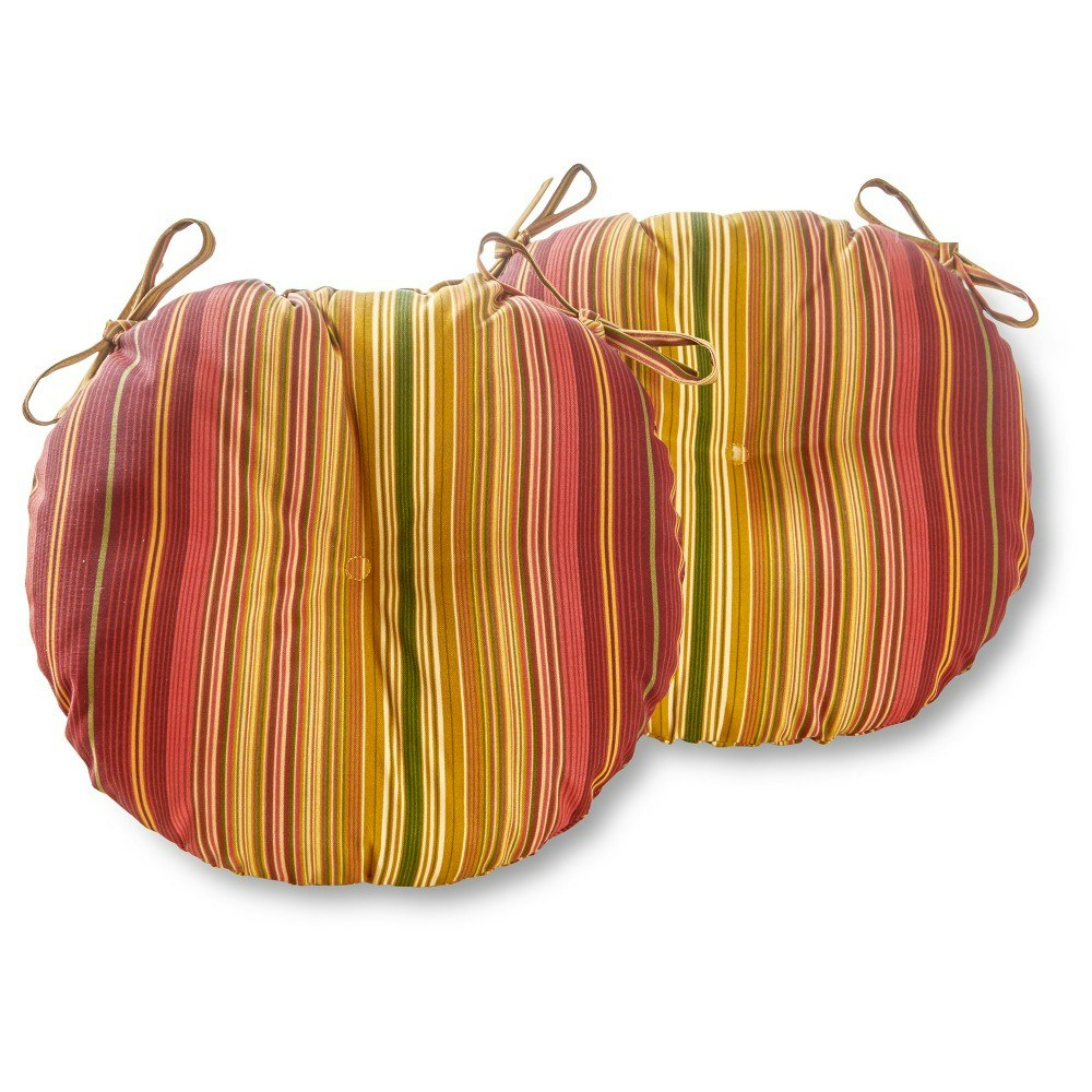 Kensington Garden 15"x15" Striped Outdoor Seat Cushion 2-Pack: $34.49 Kensington Garden 15"x15" Striped Outdoor Seat Cushion 2-Pack: $34.49
