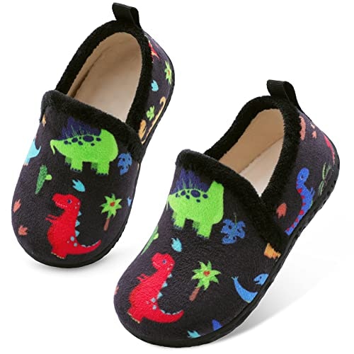 Lefflow Toddler Dinosaur House Slippers: $16.98 Lefflow Toddler Dinosaur House Slippers: $16.98