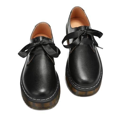 Ilatyia Women's Lace-up Platform Chunky Loafers: $44.19 Ilatyia Women's Lace-up Platform Chunky Loafers: $44.19