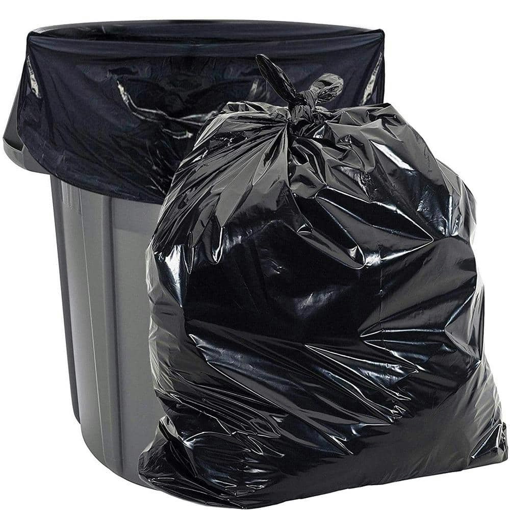 45-Gallon 1.7-MIL Black Trash Bags 100-Count: $49.56 45-Gallon 1.7-MIL Black Trash Bags 100-Count: $49.56
