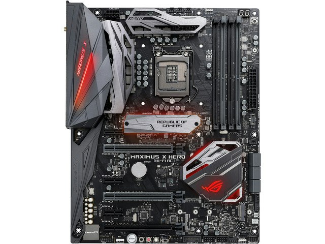 ASUS ROG Maximus X Hero Wi-Fi Intel Motherboard: $219.99 ASUS ROG Maximus X Hero Wi-Fi Intel Motherboard: $219.99