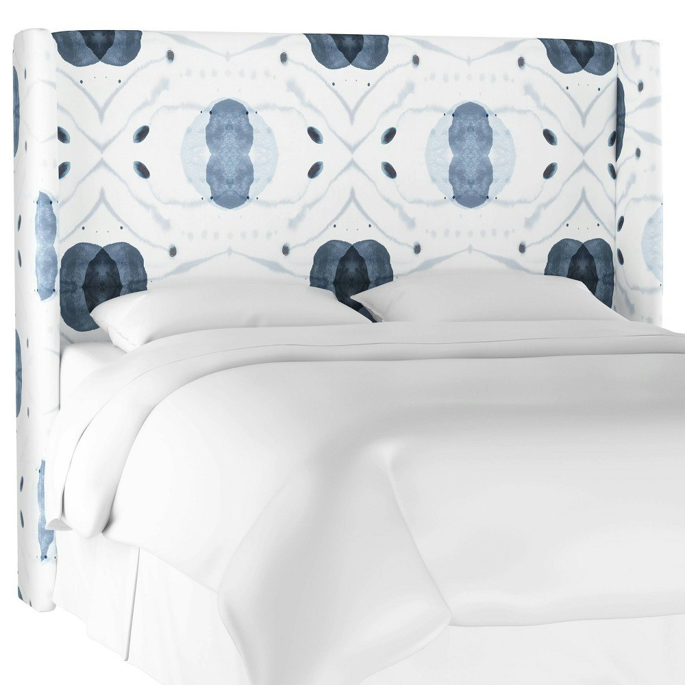 Skyline Furniture King Laura Wingback Headboard: $750.74