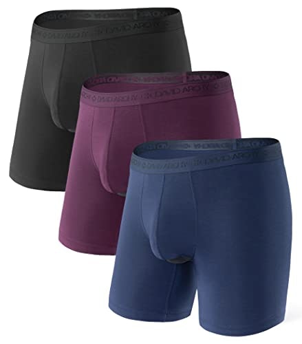 David Archy Men's Modal Boxer Briefs Multi-Pack: $24.67 David Archy Men's Modal Boxer Briefs Multi-Pack: $24.67