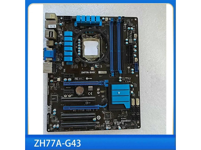 MSI ZH77A-G43 LGA1155 DDR3 Motherboard: $116.56 MSI ZH77A-G43 LGA1155 DDR3 Motherboard: $116.56