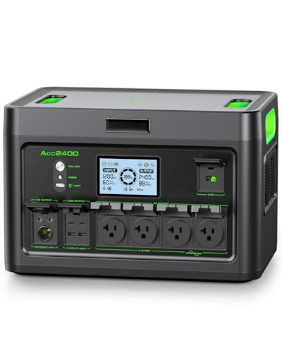 2,400W Portable Solar Power Station: $499.97 2,400W Portable Solar Power Station: $499.97