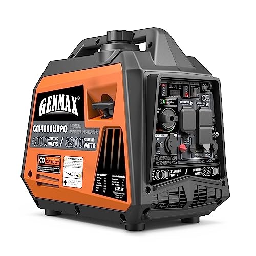 Genmax GM4000iSAPC 4,000W Portable Inverter Generator: $474.99 Genmax GM4000iSAPC 4,000W Portable Inverter Generator: $474.99