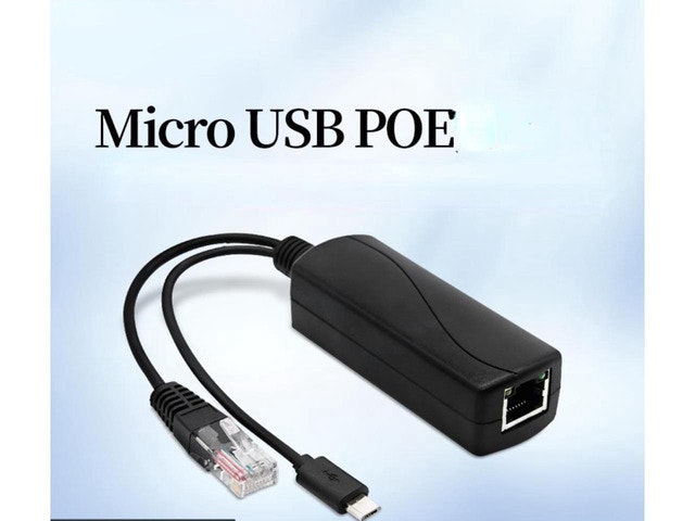 Bucier Micro USB Passive PoE Adapter Cable: $16.58 Bucier Micro USB Passive PoE Adapter Cable: $16.58